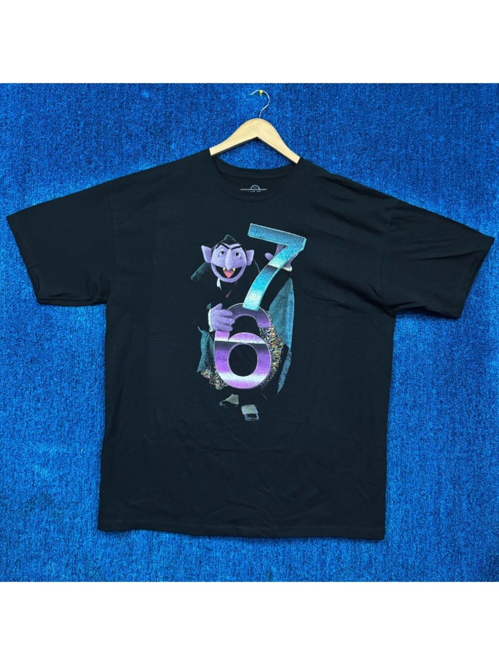 The Count von Count 6 7 Sesame Street Workshop Promo Tee XXL